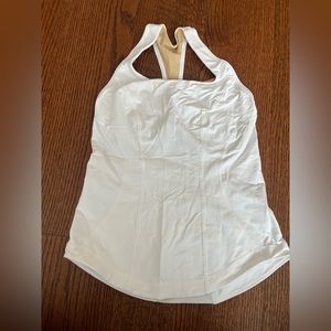 White lululemon Tank